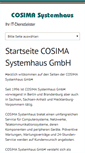 Mobile Screenshot of cosima-berlin.de